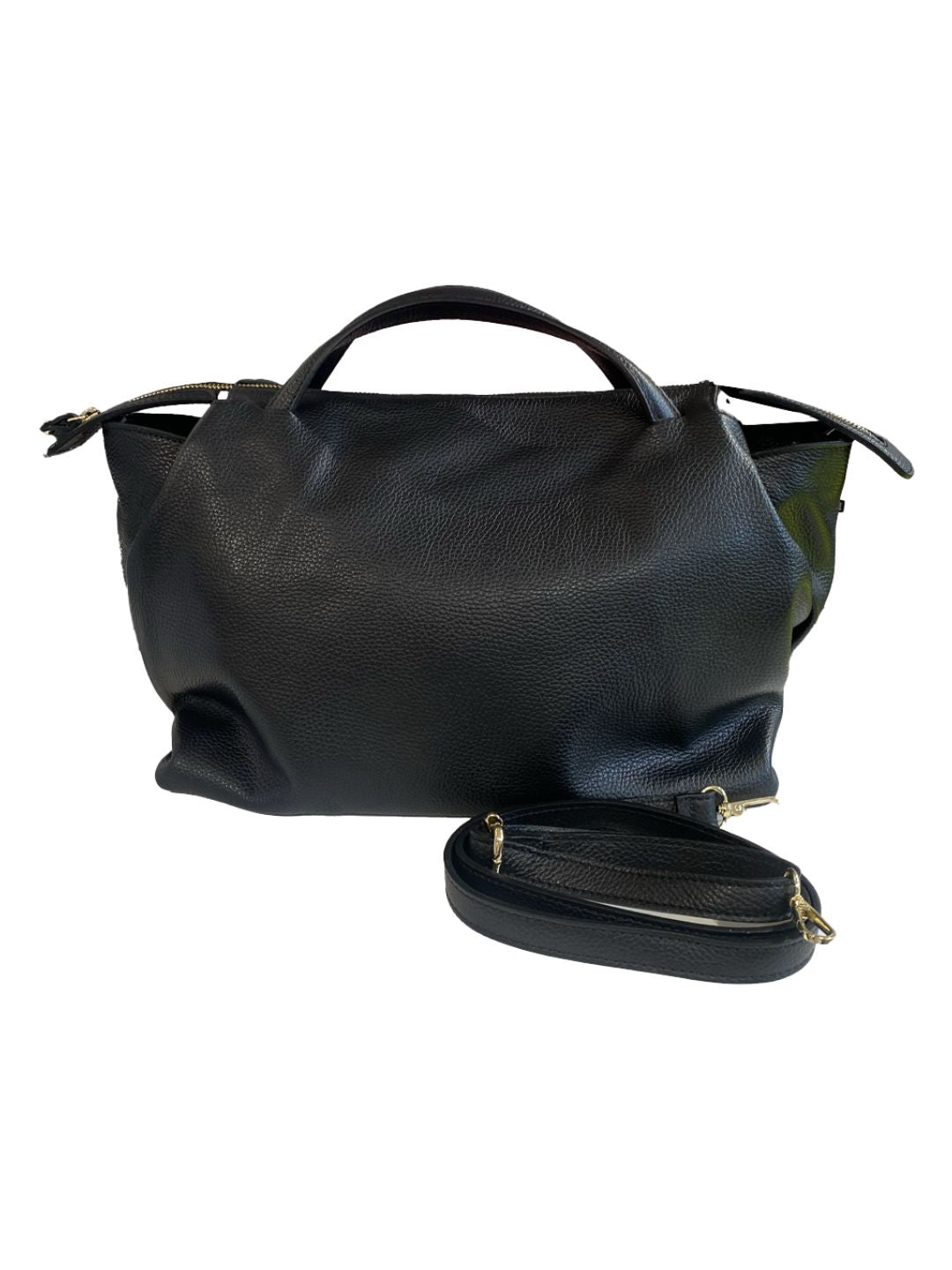 Borsa City Slouch in Vera Pelle Dollaro art. 85860