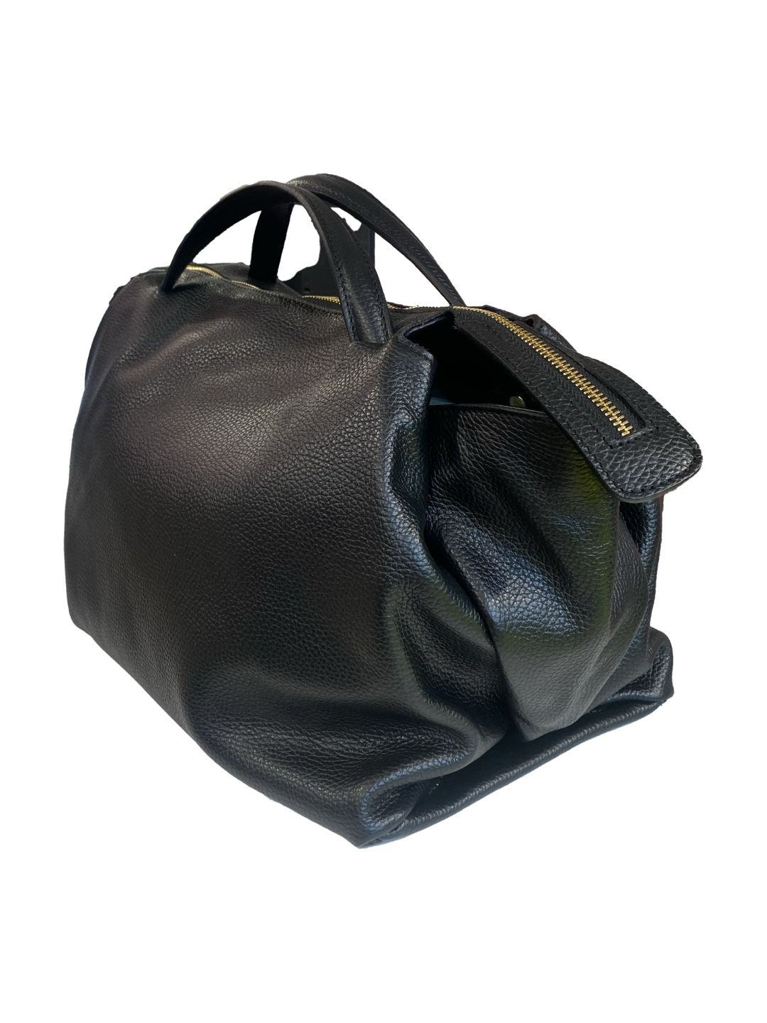 Borsa City Slouch in Vera Pelle Dollaro art. 85860