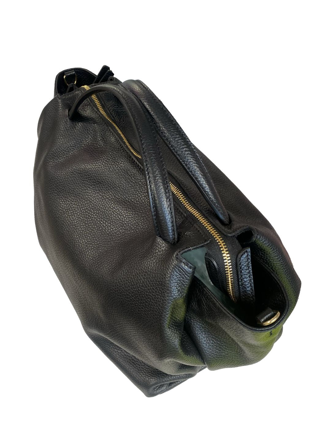 Borsa City Slouch in Vera Pelle Dollaro art. 85860
