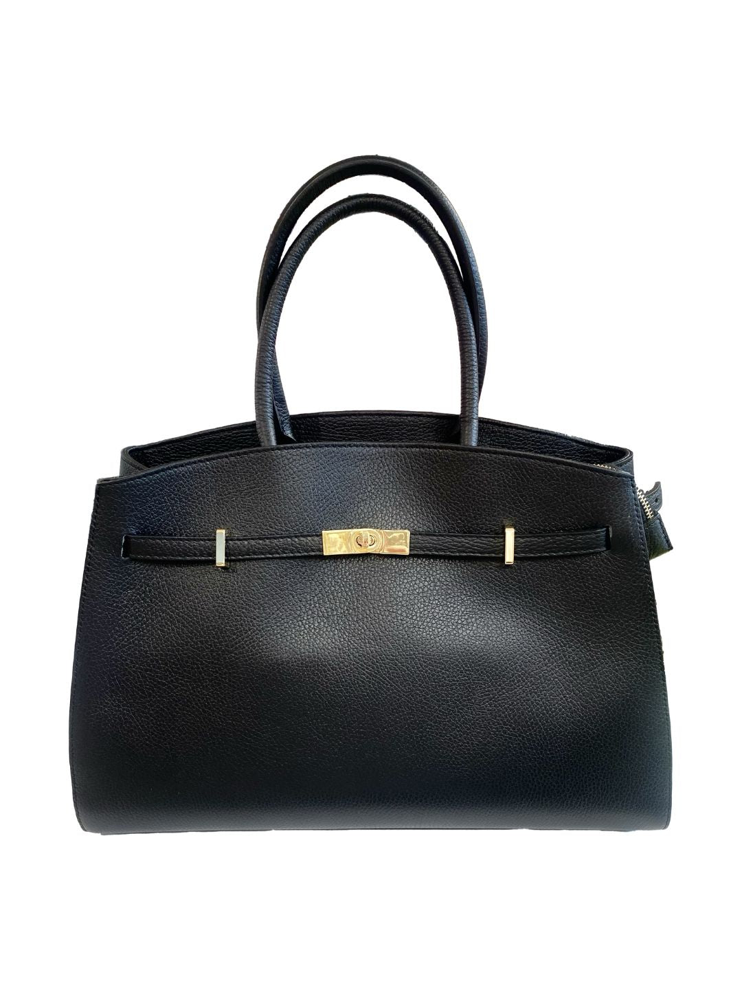 Borsa Shopper Classic in Vera Pelle Dollaro art.86117