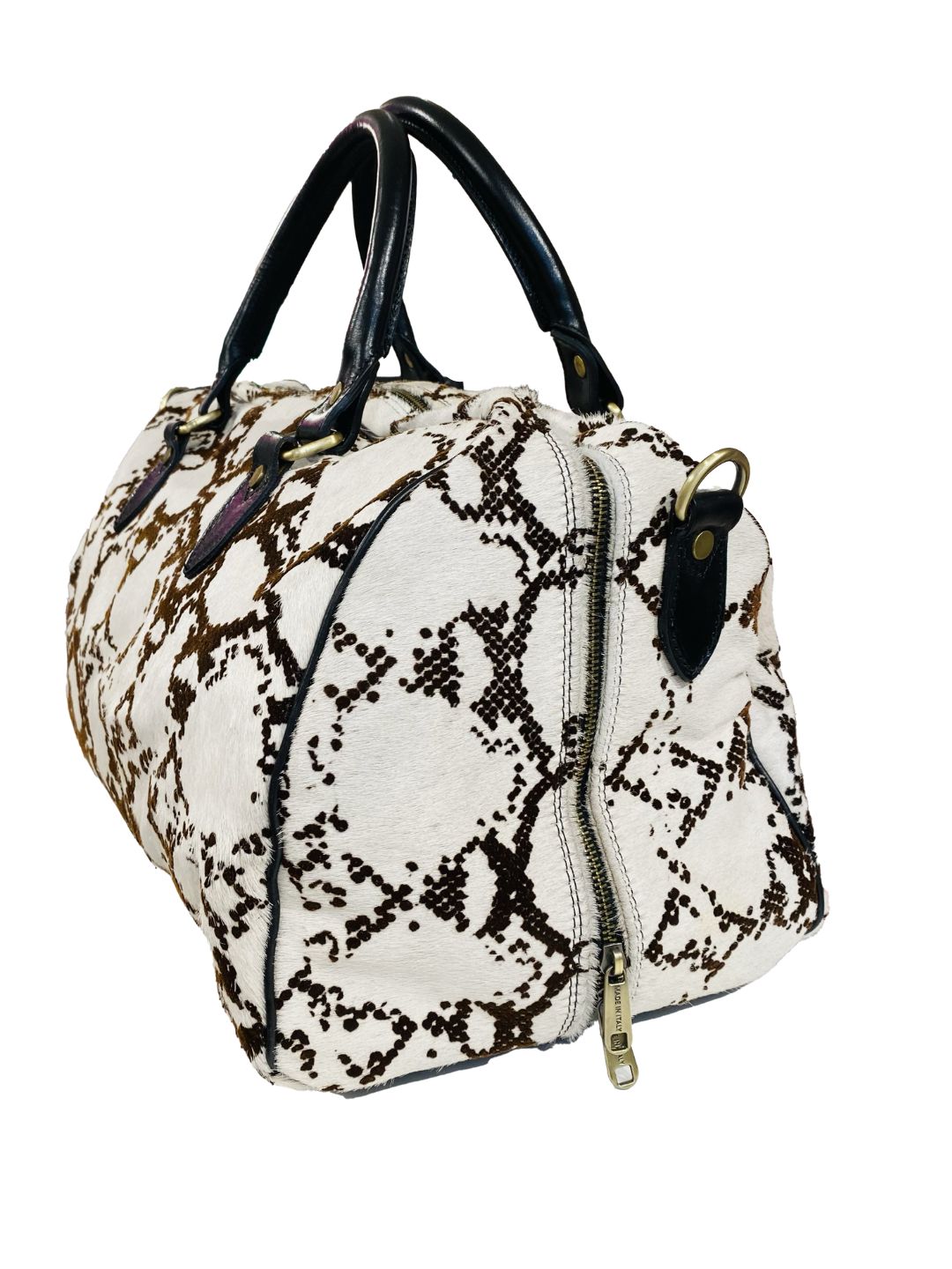 Borsa da Viaggio Weekend in Pelle di Cavallino Media Mod.1