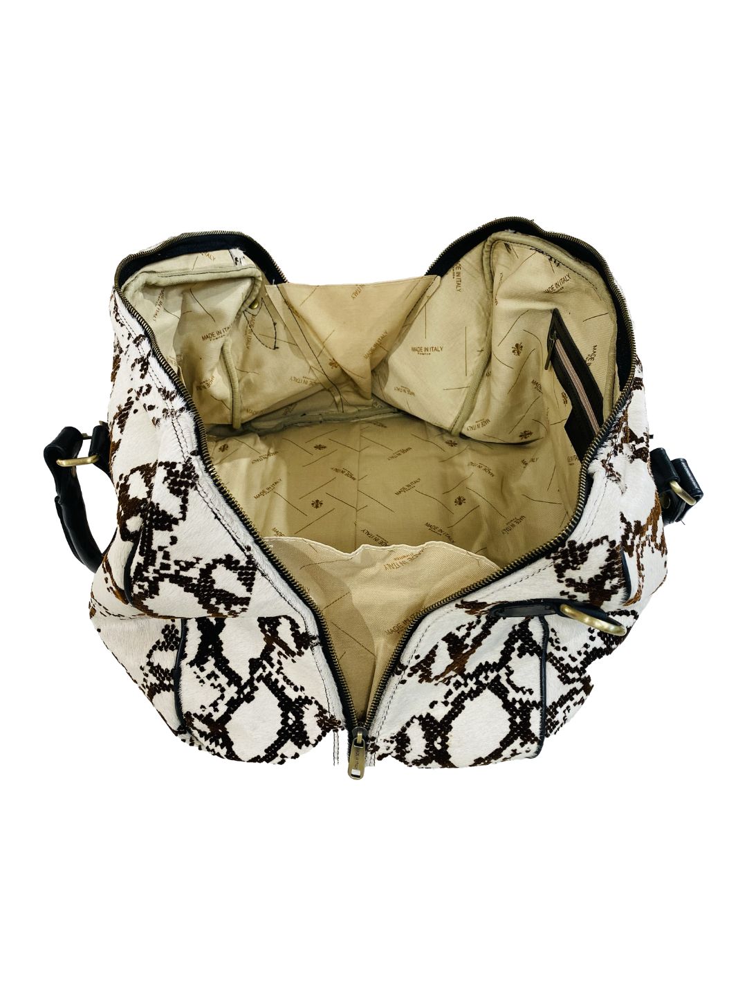 Borsa da Viaggio Weekend in Pelle di Cavallino Media Mod.1