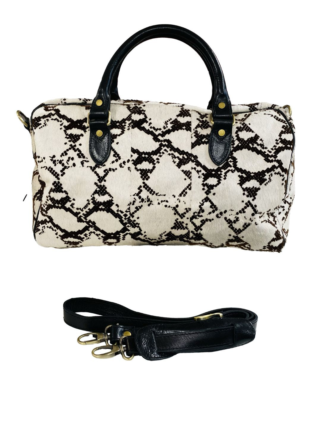 Borsa da Viaggio Weekend in Pelle di Cavallino Media Mod.1