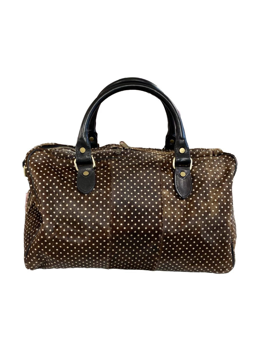 Borsa da Viaggio Weekend in Pelle di Cavallino Media Mod.3
