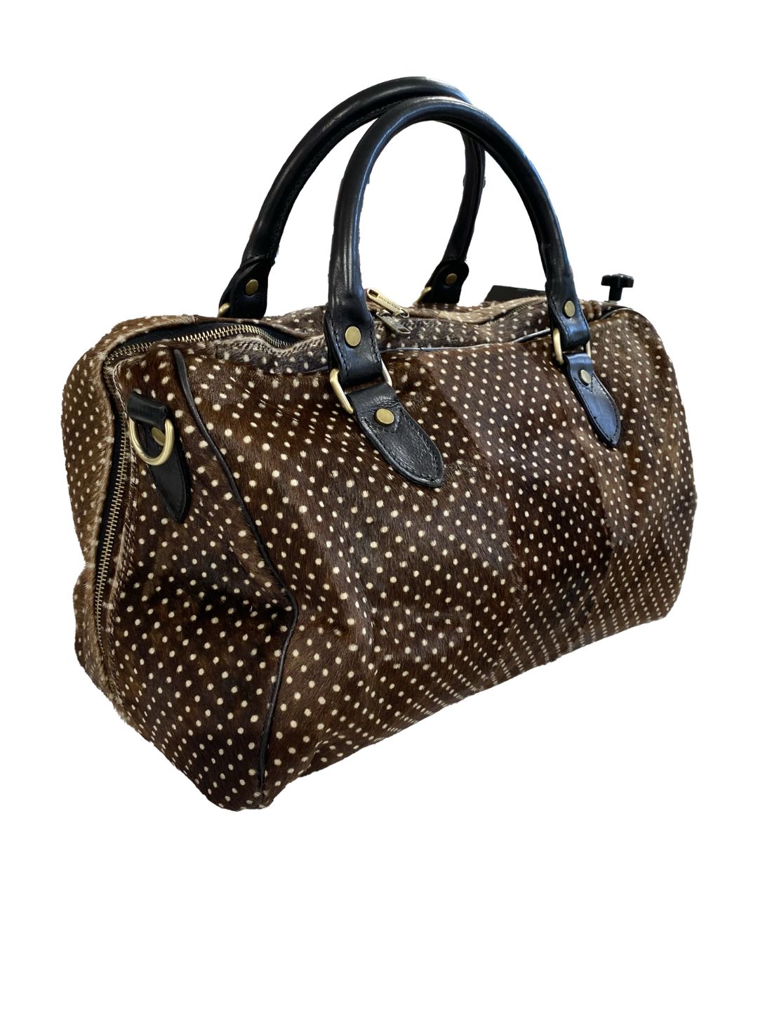 Borsa da Viaggio Weekend in Pelle di Cavallino Media Mod.3