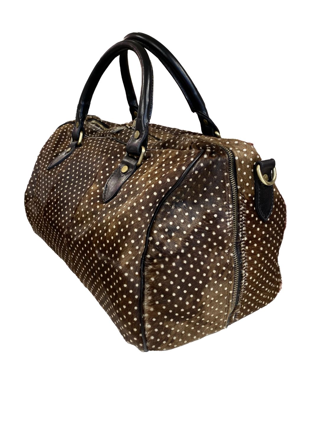 Borsa da Viaggio Weekend in Pelle di Cavallino Media Mod.3