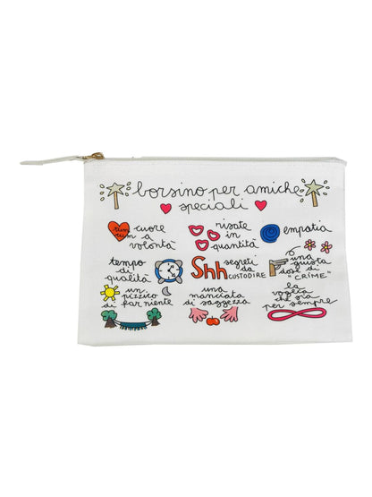 Borsino Per Amiche Speciali-Short Love Message