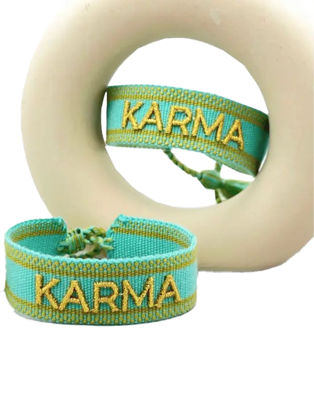 Bracciale "KARMA" Turchese e Oro