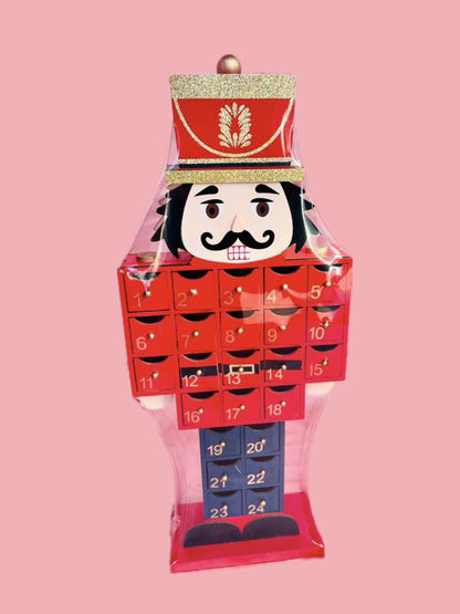 CALENDARIO DELL'AVVENTO LEGNO SCHIACCIANOCI