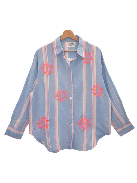 CAMICIA SAINT-TROPEZ Azzurra 8860