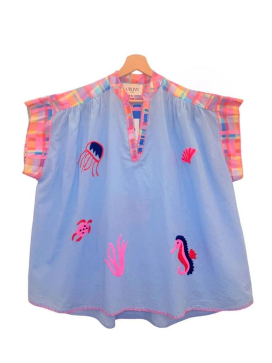 CAMICIA SAINT-TROPEZ Azzurra 8934