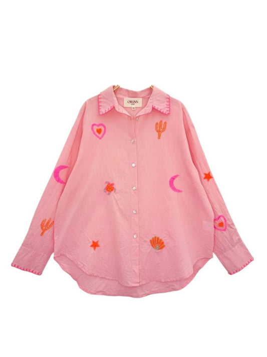 CAMICIA SAINT-TROPEZ Rosa 8838