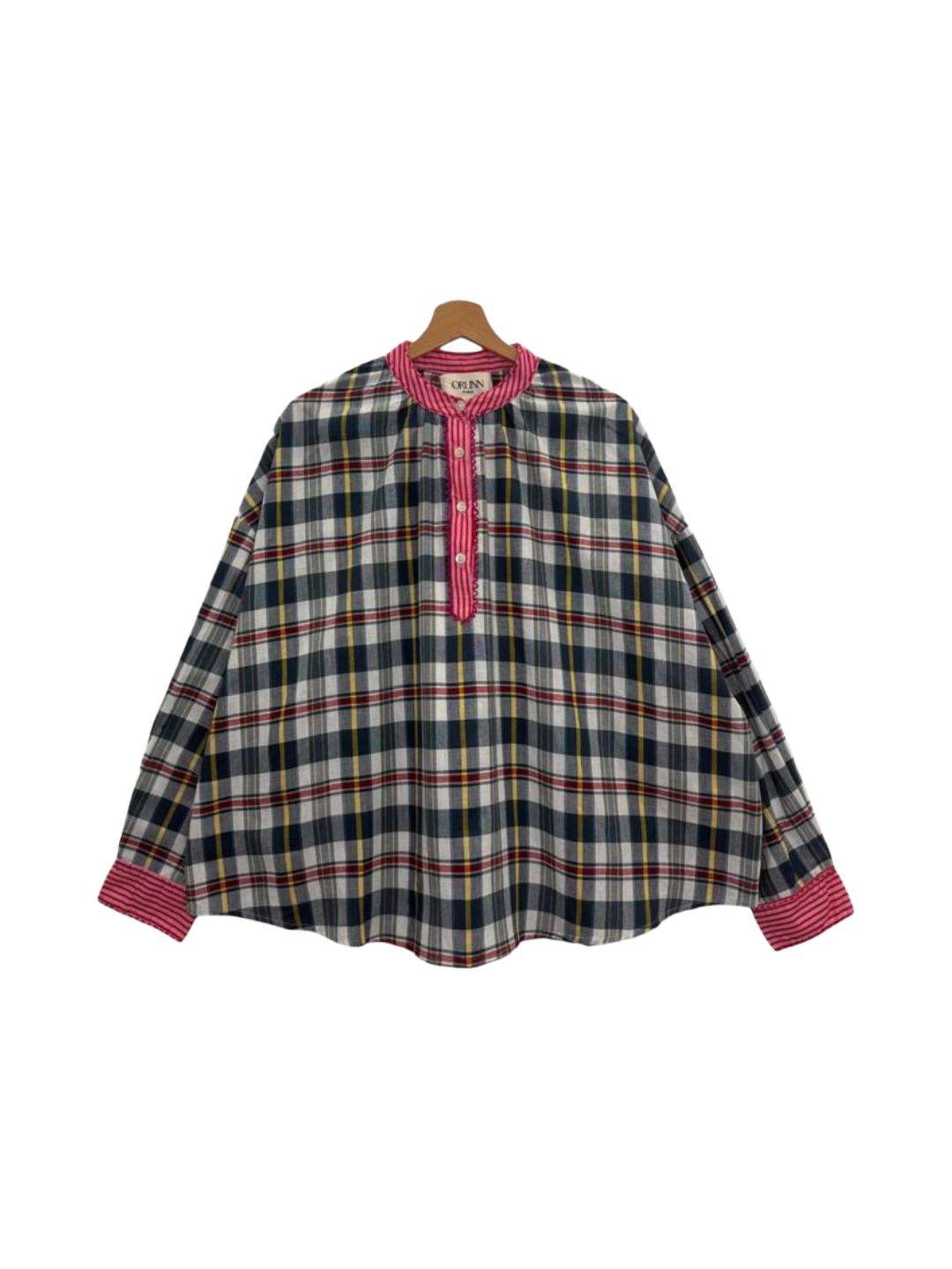 CAMICIA SAINT-TROPEZ Tartan Verde Bosco e Bianco 8997
