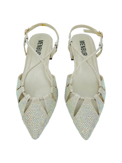 SANDALO SABOT BASSO GOLD 24834