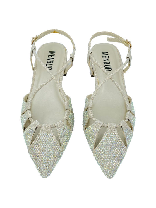 SANDALO SABOT BASSO GOLD 24834