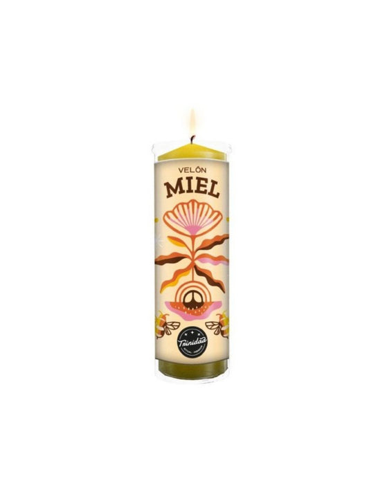 CANDELA RITUALIZZANTE AL MIELE