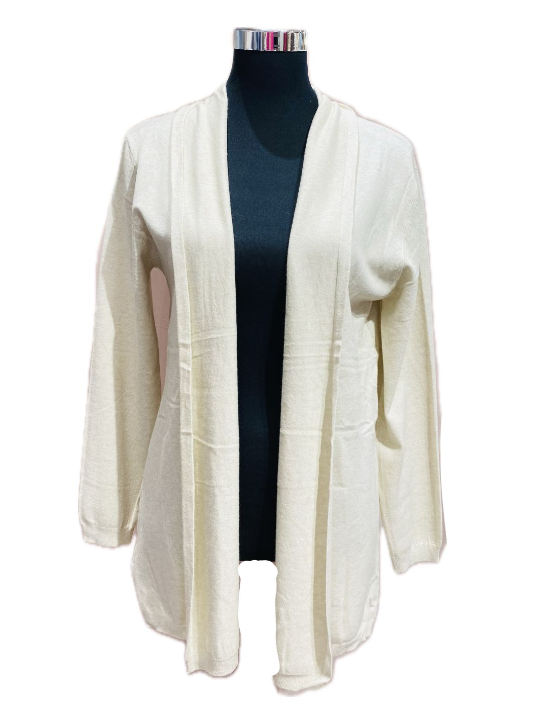 CARDIGAN APERTO CREMA