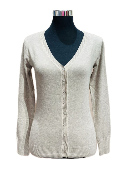 CARDIGAN BASIC BEIJE