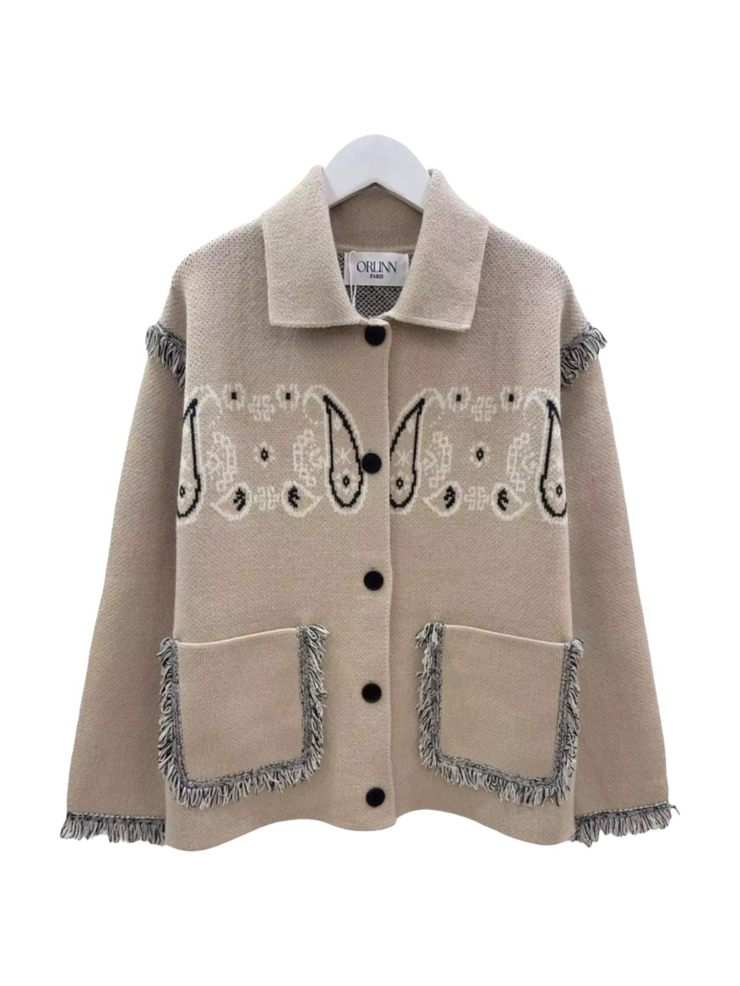 CARDIGAN GIACCA BANDANA Beije RIBES OF LOVE