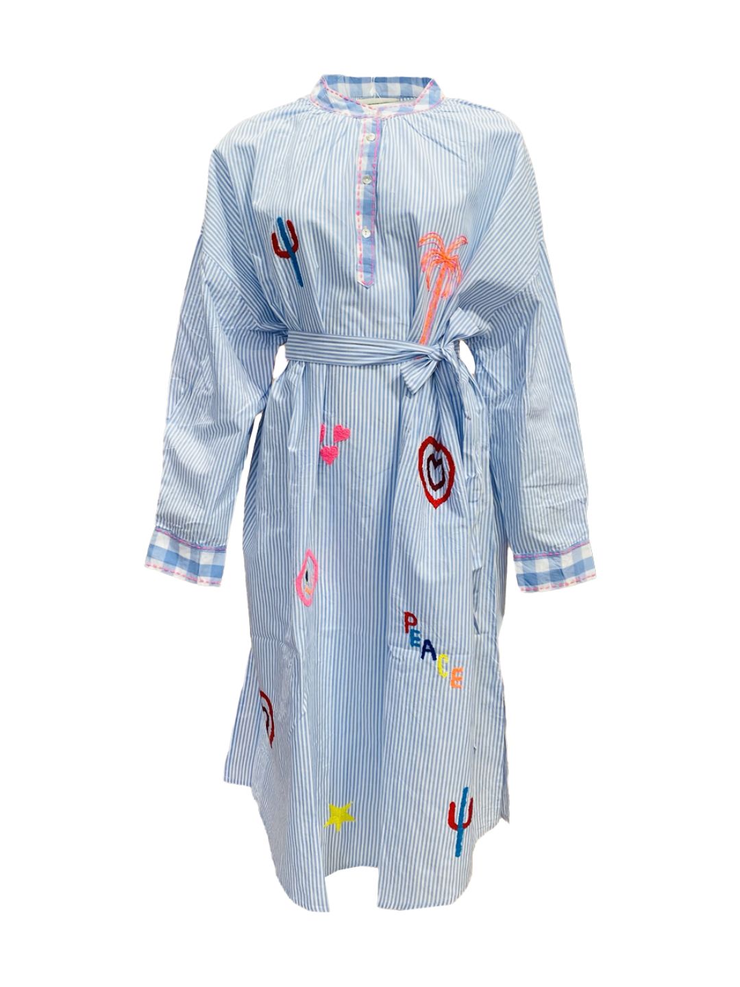 CHEMISIER SAINT-TROPEZ Light blue 8889