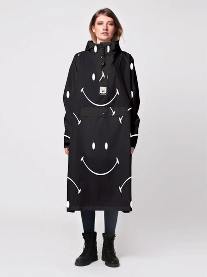 RAINKISS CLASSIC SMILE X SMILEY RAIN PONCHO P00005
