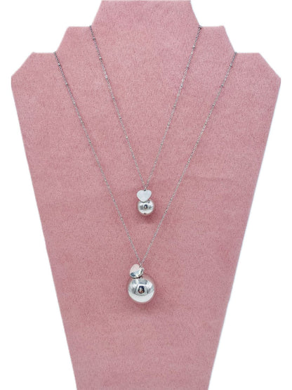 COLLANA CHIAMA ANGELI SFERA Color.Argento