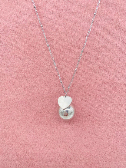 COLLANA CHIAMA ANGELI SFERA Color.Argento