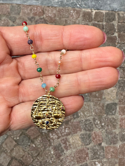 COLLANA OROSCOPO SEGNO ZODIACALE