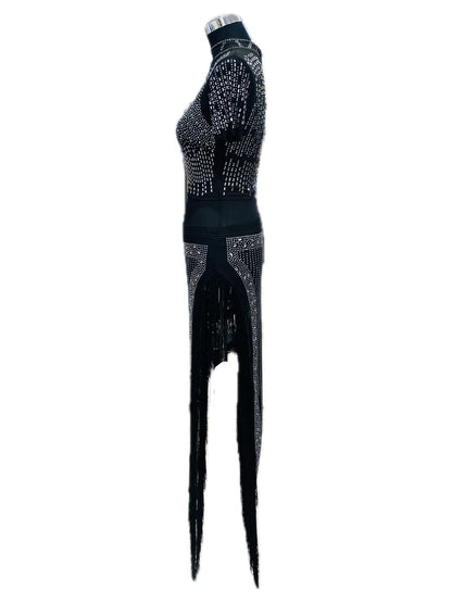 COMPLETO STRASS TOP GONNA FRANGE 739327