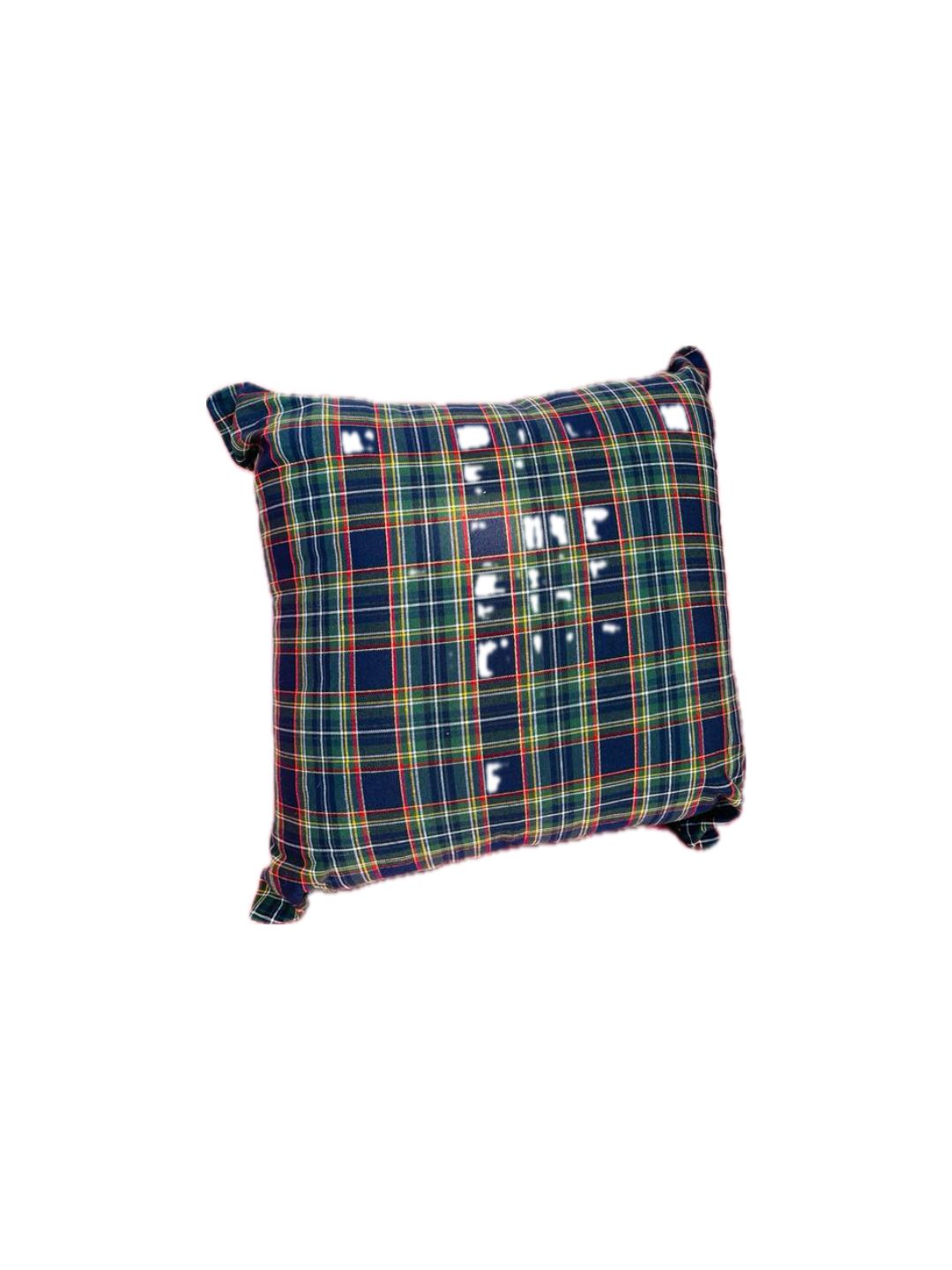 TARTAN CUSHION 2 colors