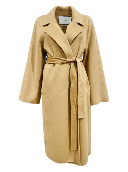 Cappotto Doppiato Cammello in Lana e Cashmere