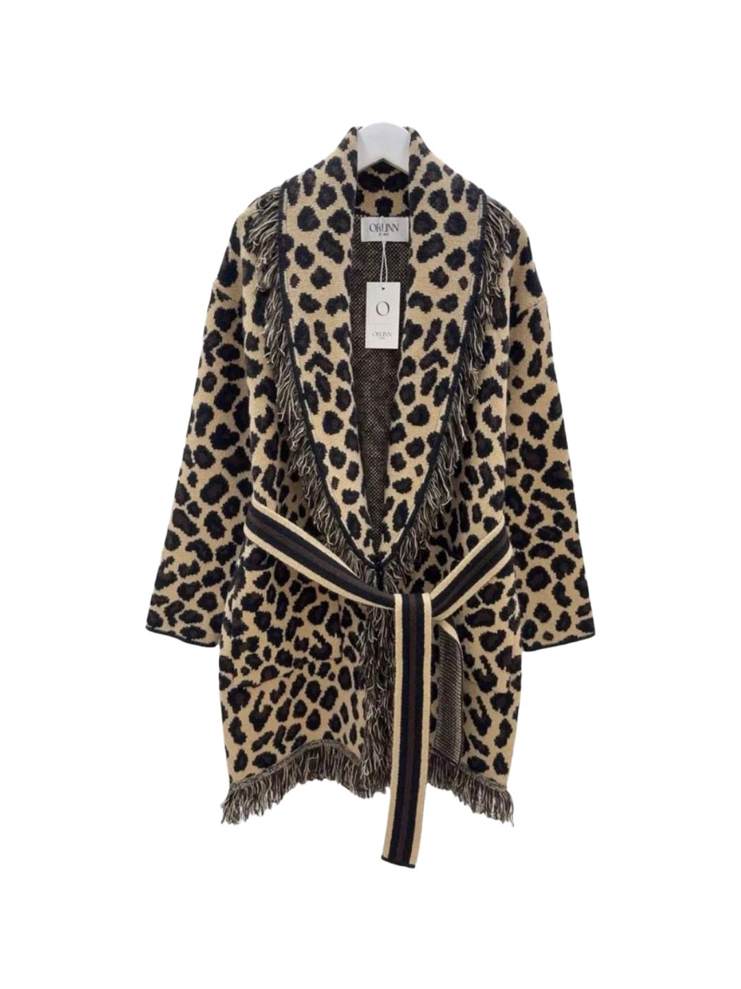 Cardigan Maculato Beije 380