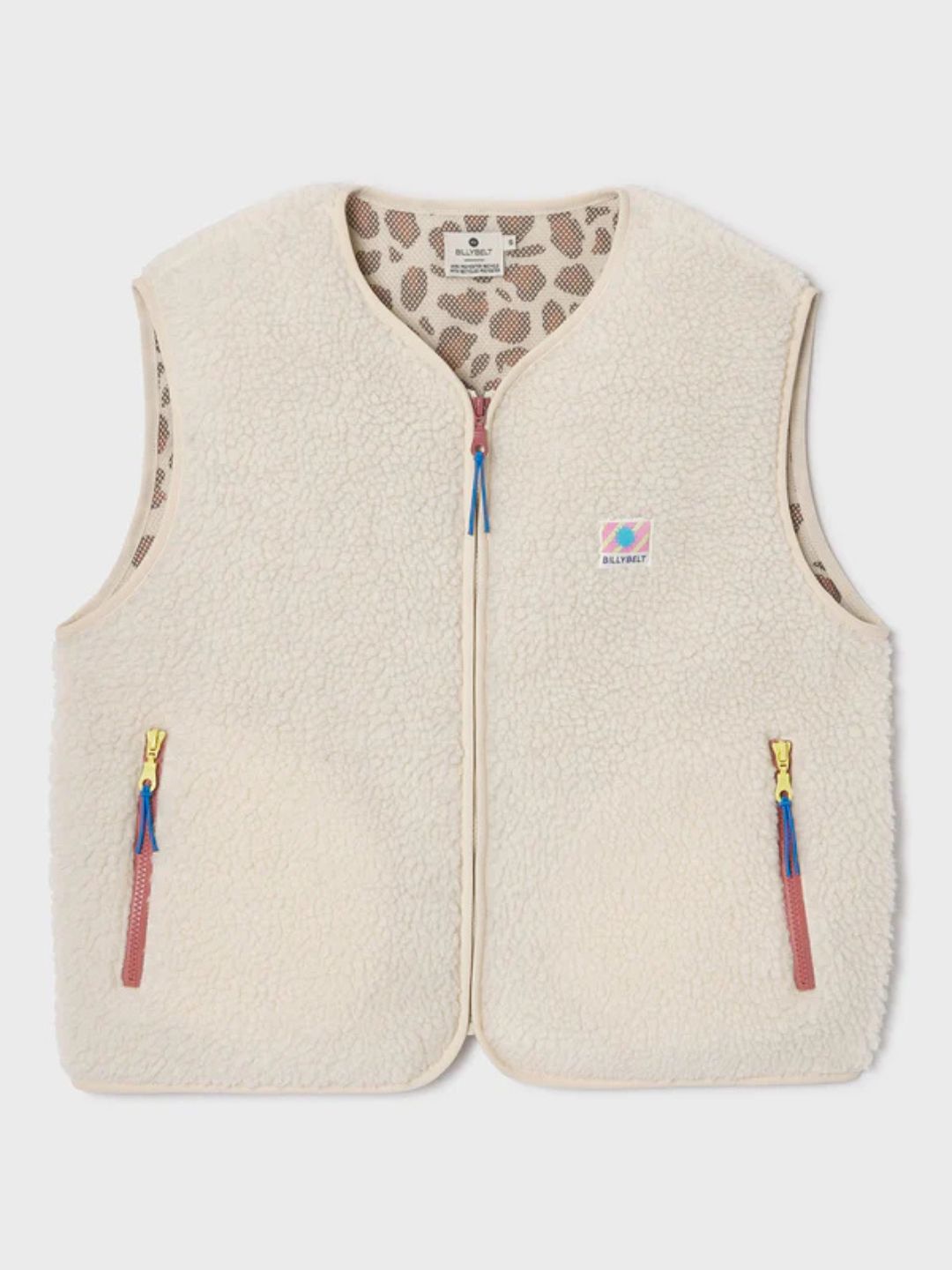 Women's Sherpa Vest Cream