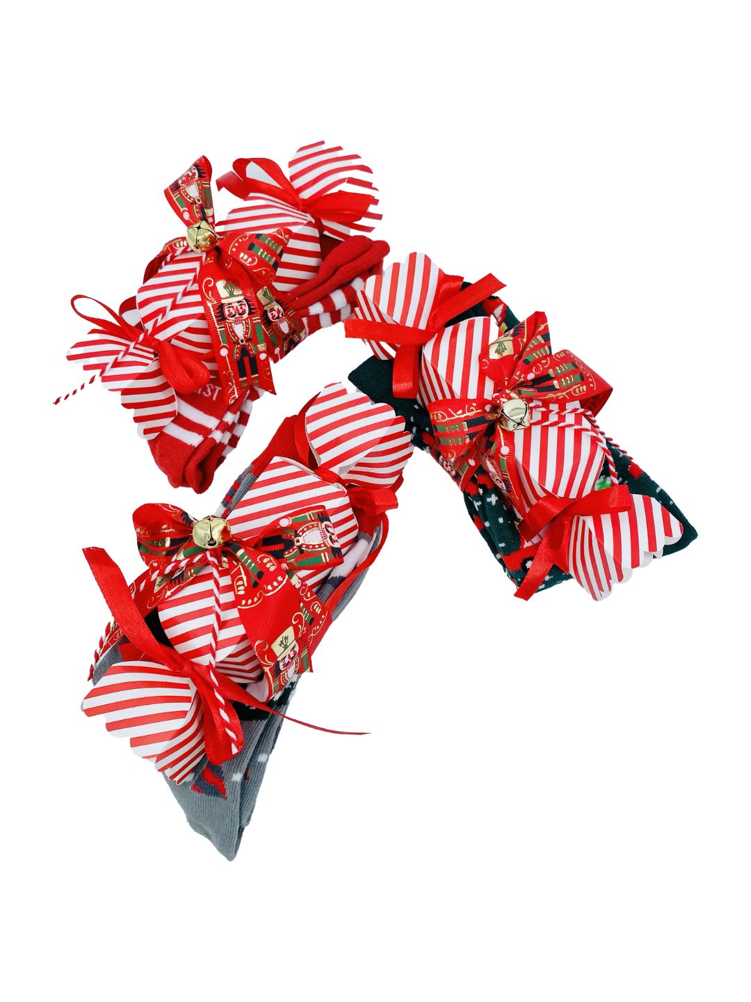 Confezione Natalizia CALZINO NATALE+CARAMELLA CON BRACCIALE  🎁