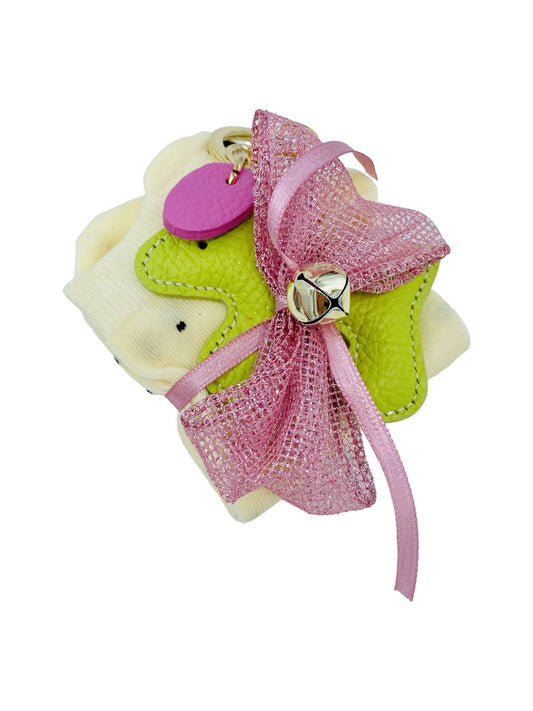 Confezione Natalizia CALZINO+PORTACHIAVI IN PELLE 🎁