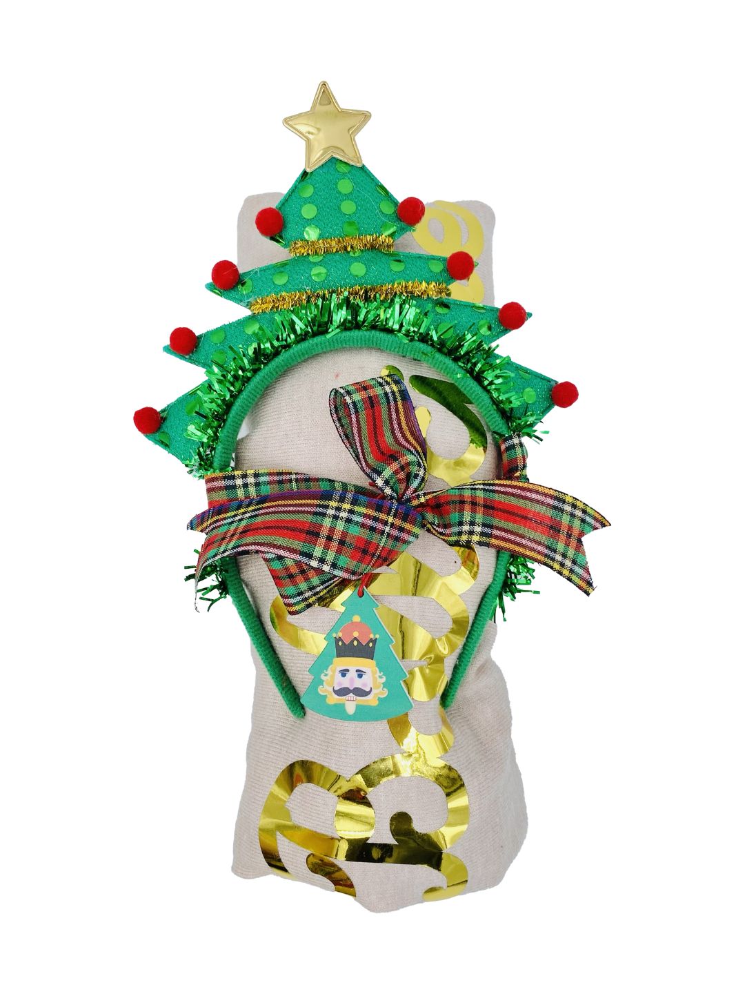 Confezione Natalizia MAGLIONE NATALE+CERCHIETTO NATALE  🎁