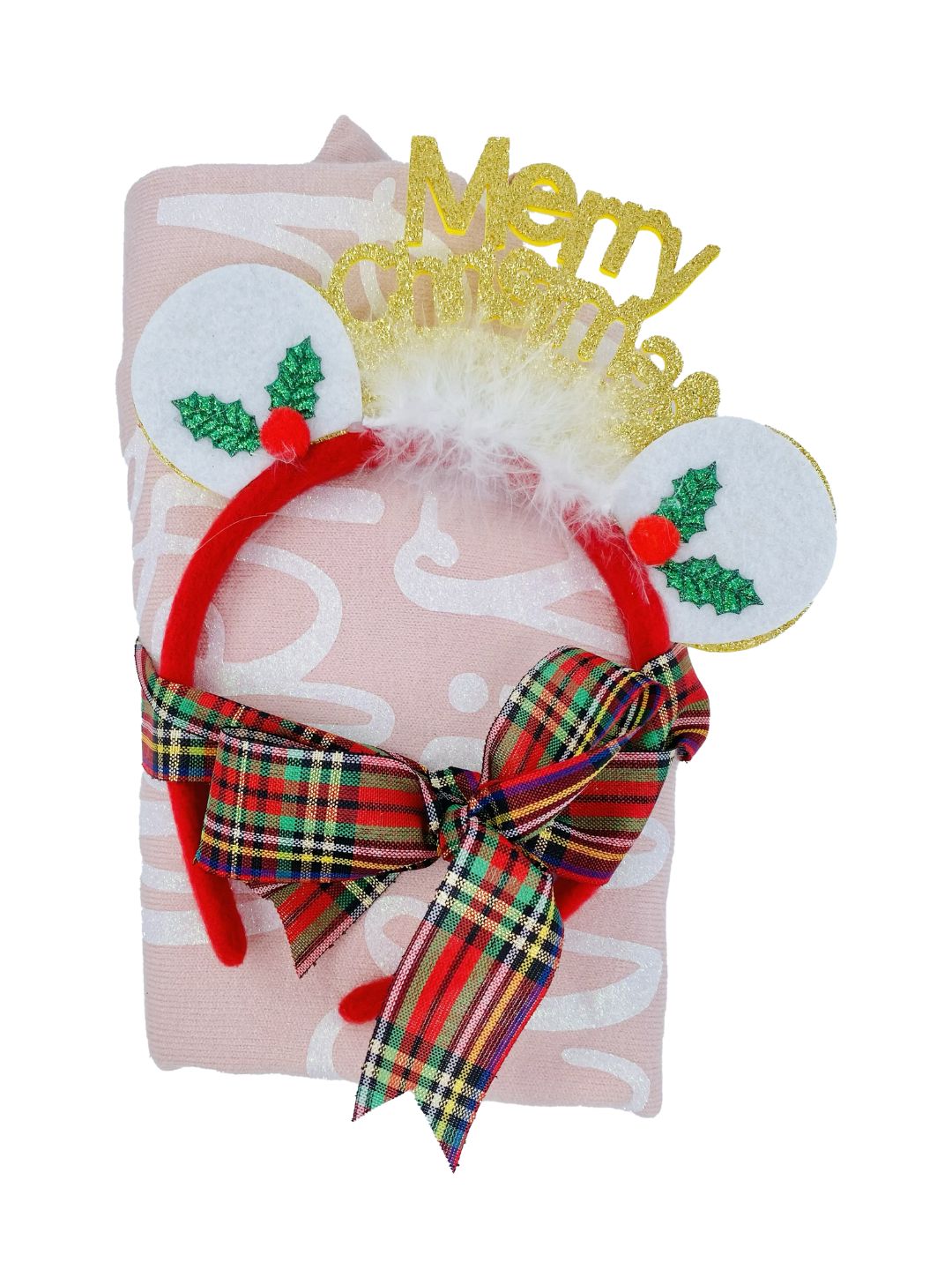 Confezione Natalizia MAGLIONE NATALE+CERCHIETTO NATALE  🎁