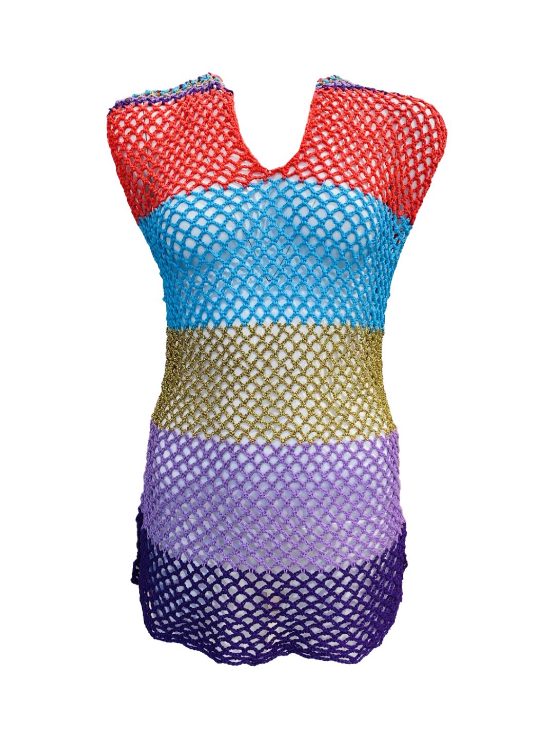 Copricostume uncinetto BEACH COVER UP IRIS Anabaum