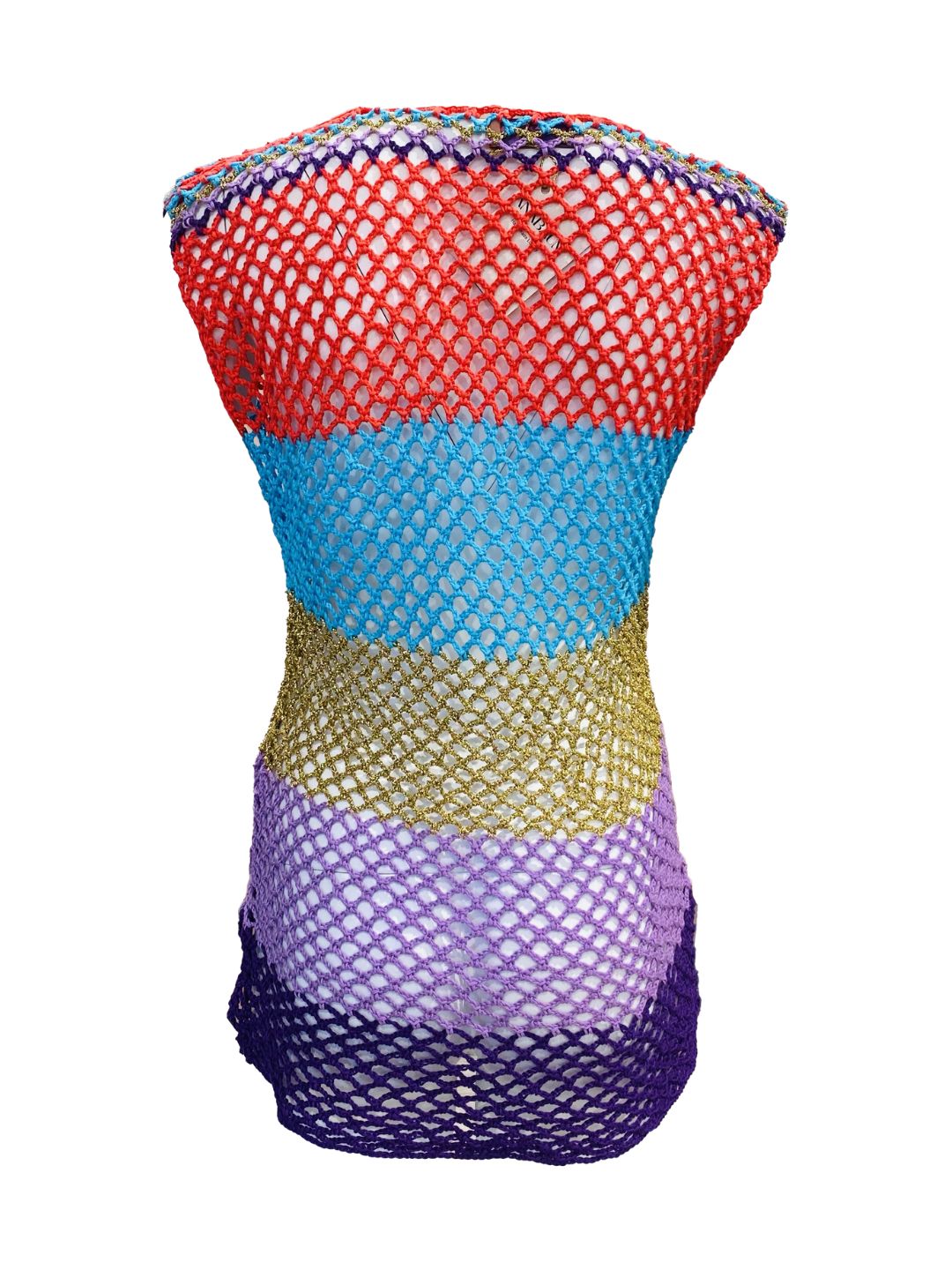 Copricostume uncinetto BEACH COVER UP IRIS Anabaum