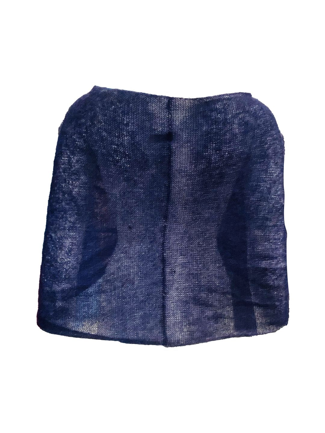 Emma Navy Blue Superkid Mohair Shrug 24SM2