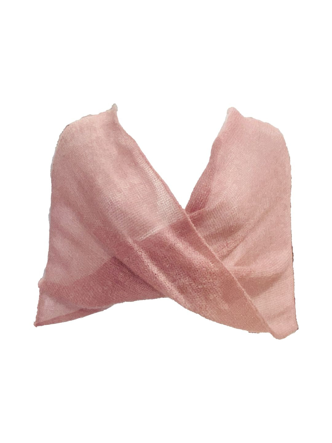 Emma Dusty Pink Superkid Mohair Shrug 24SM2