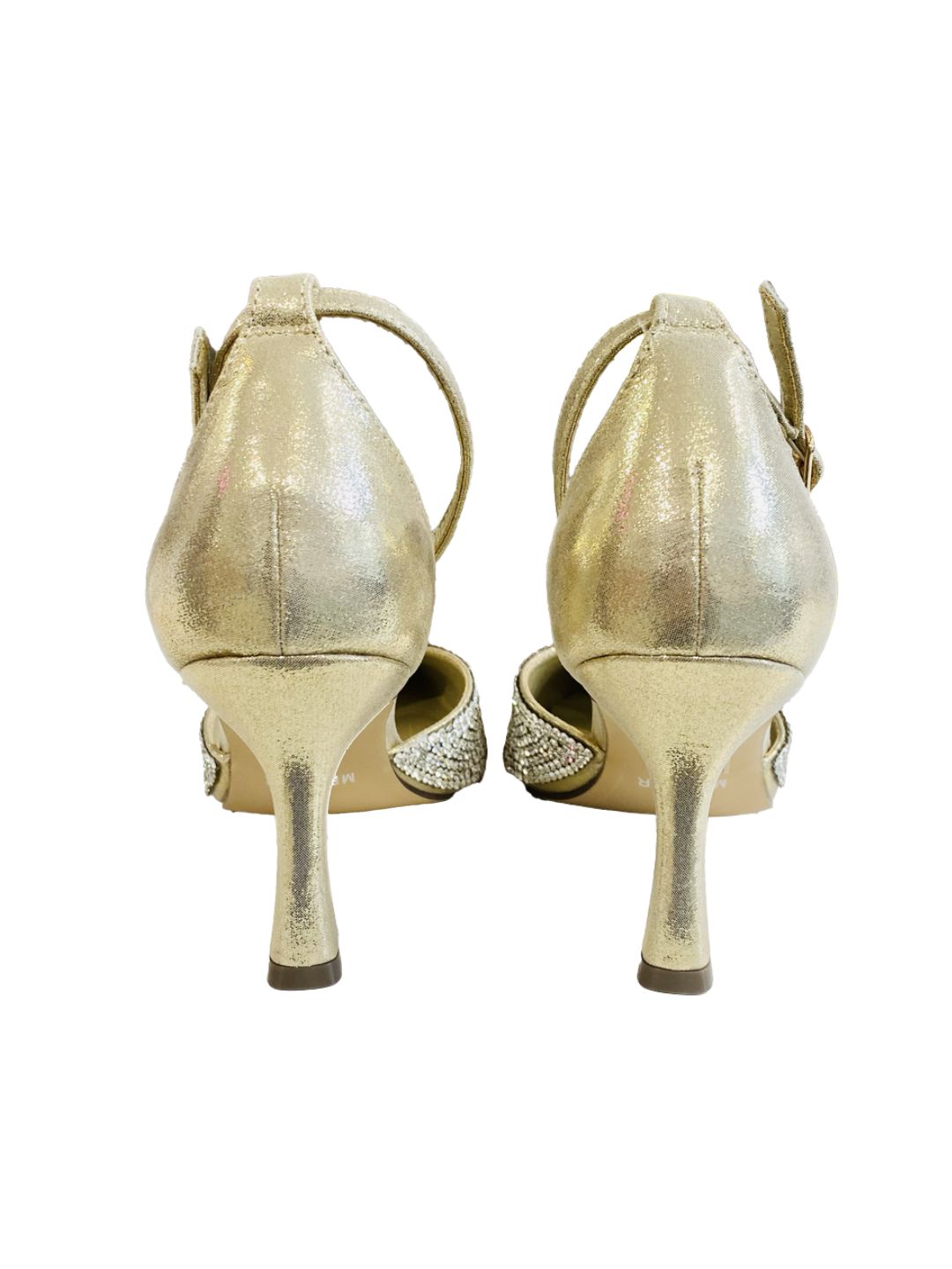 SILVER RHINESTONE SANDAL 24456