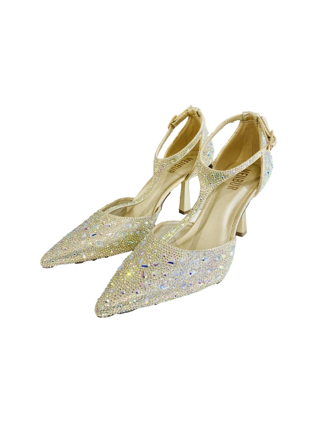 SILVER RHINESTONE SANDAL 24456