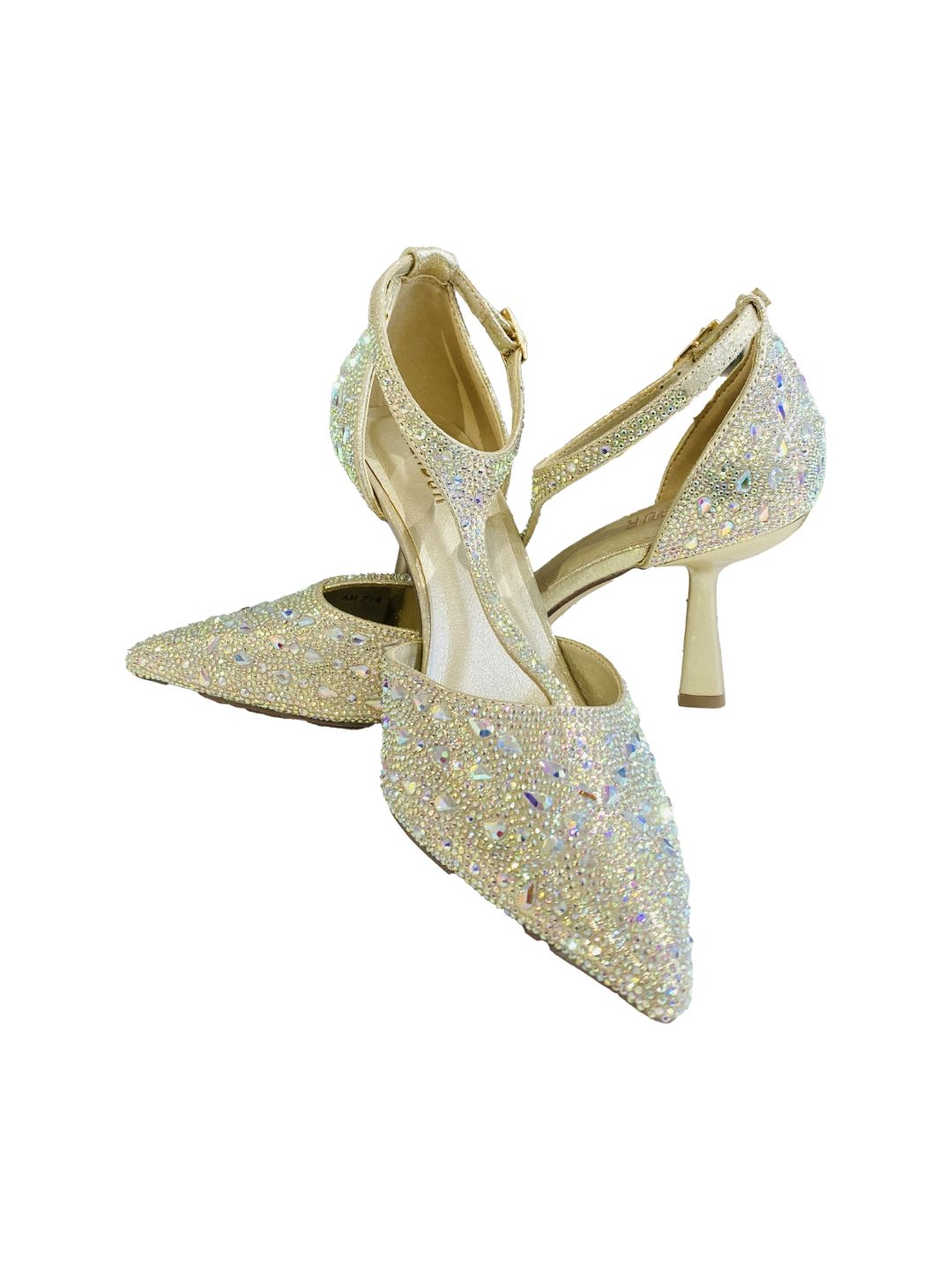 SILVER RHINESTONE SANDAL 24456