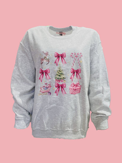 Felpa Grigia Bastoncini di zucchero  Ribes of LOVE 🍭