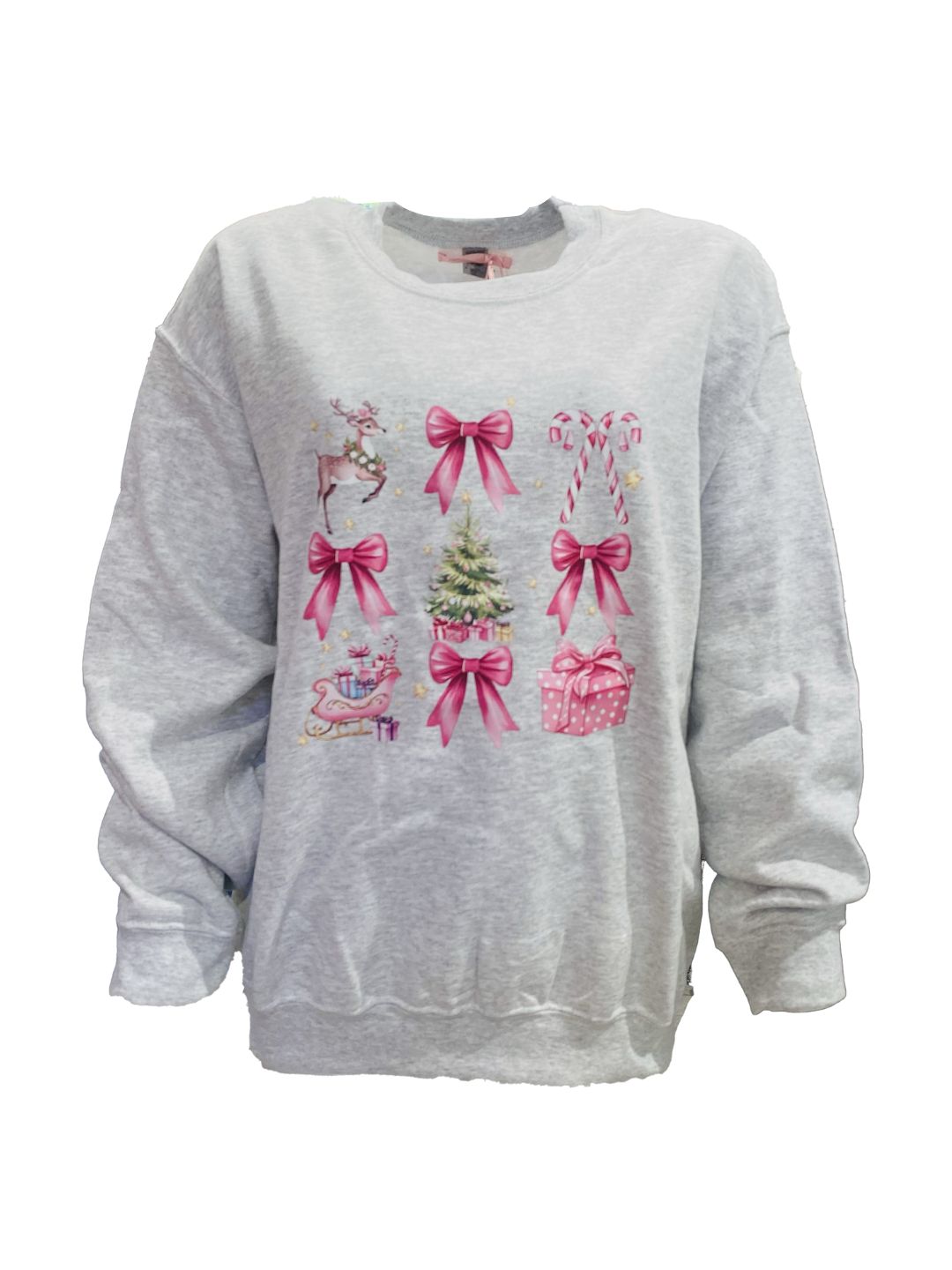 Felpa Grigia Bastoncini di zucchero  Ribes of LOVE 🍭