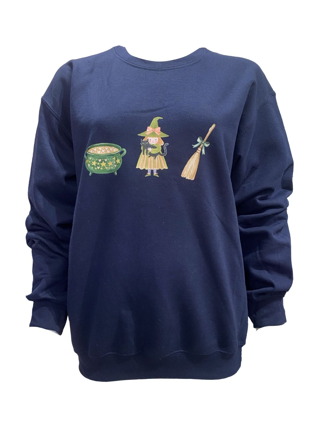Felpa Halloween Blu Notte Mod.1 Ribes of LOVE