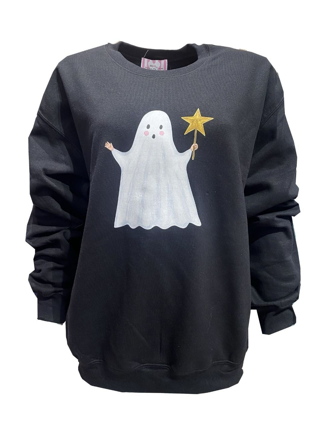 Felpa Halloween Nera Mod.1 Ribes of LOVE