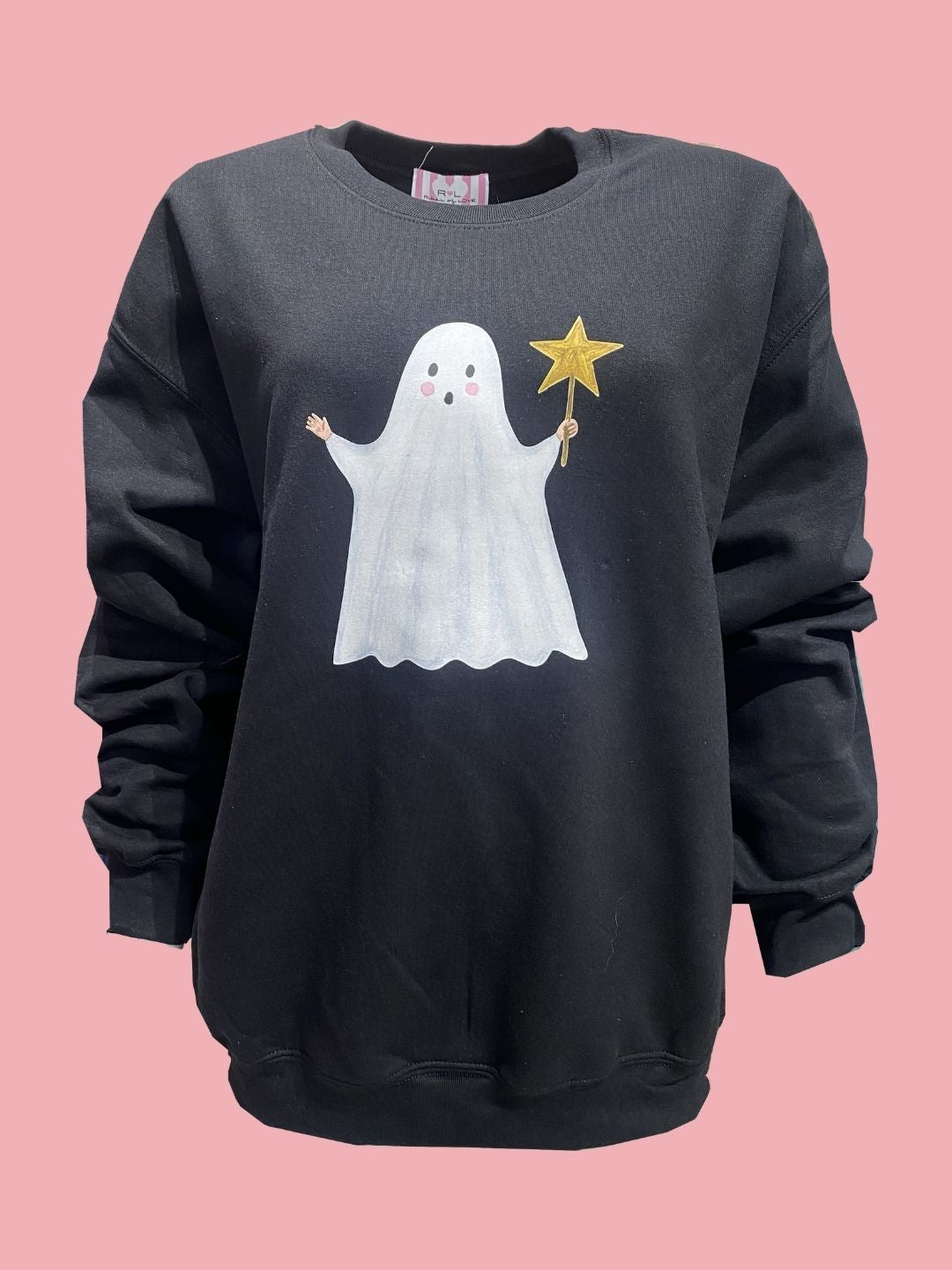 Felpa Halloween Nera Mod.1 Ribes of LOVE