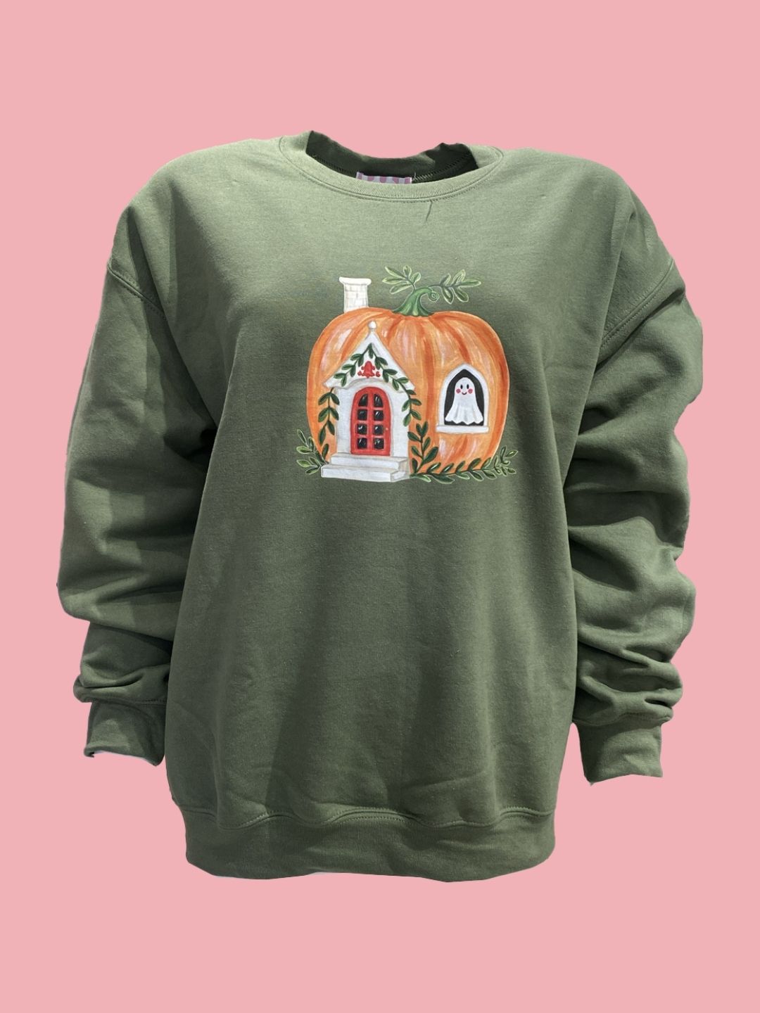 Felpa Halloween Verde Mod.2 Ribes of LOVE